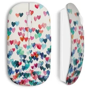 Souris Sans Fil Coeurs colors (Maniacase) pas cher