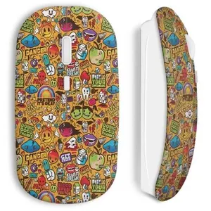 Souris Sans Fil Cliparts yellow (Maniacase) pas cher