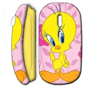 Souris Sans Fil Titi Pink Design Jaune (Maniacase) pas cher