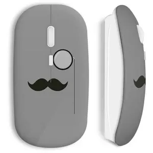 Souris sans fil Moustache (Maniacase) pas cher