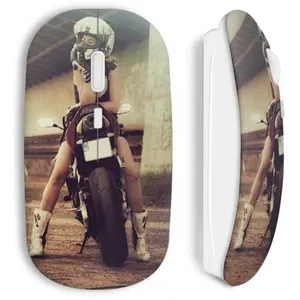 Souris sans fil Moto sexy girl (Maniacase) pas cher