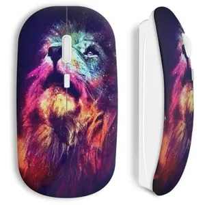 Souris sans Fil Lion multicolor (Maniacase) pas cher