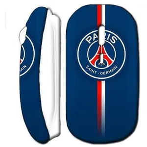 Souris Sans Fil Bleu Paris Saint Germain Blanc (Maniacase)