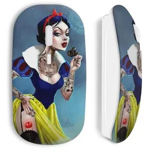 Souris Sans Fil Blanche Neige Tattoo Dark (Maniacase) pas cher