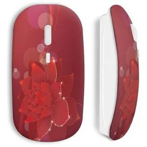 Souris Sans Fil Fleur rouge (Maniacase) pas cher