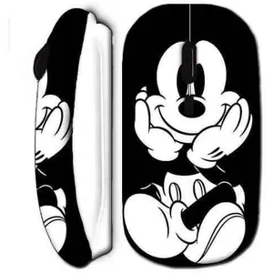 Souris Sans Fil Mickey Disney Noire Et Blanc (Maniacase) pas cher