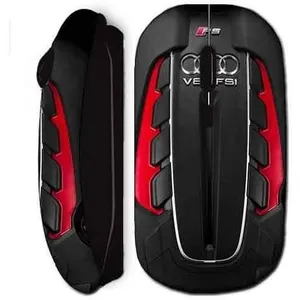 Souris Sans Fil Audi Rs V8 Moteur Noir (Maniacase) pas cher