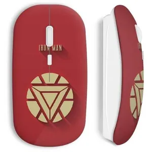 Souris sans fil iron man logo (Maniacase) pas cher