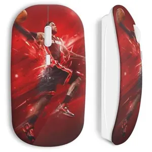 Souris sans fil lebron james basketball red art (Maniacase) pas cher