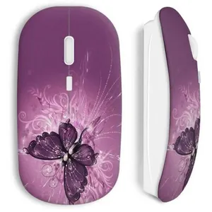Souris Sans Fil Butterfly papillon fushia (Maniacase) pas cher