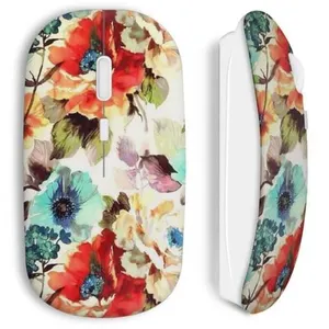 Souris Sans Fil Flowers fleur peinture (Maniacase) pas cher