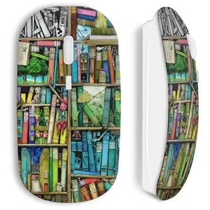 Souris Sans Fil Bibliotheque paint (Maniacase) pas cher