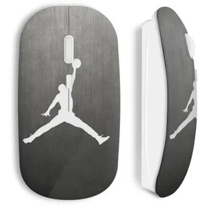 Souris Sans Fil Michael jordan basket logo white (Maniacase) pas cher