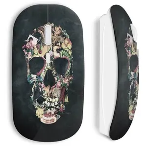 Souris sans Fil Tête de mort Vintage (Maniacase) pas cher
