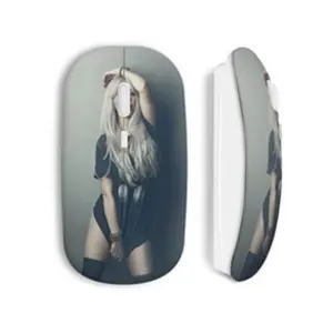 Souris Sans Fil Sexy Girl Comics Bleu Maniacase pas cher