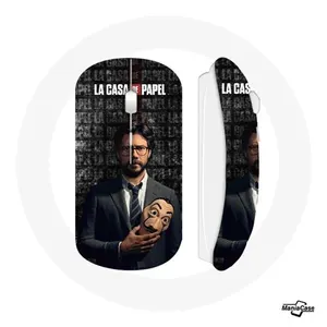 Souris Sans Fil Masque El Profesor La Casa De Papel (Maniacase) pas cher