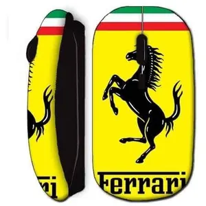 Souris sans fil logo ferrari italie noire (Maniacase) pas cher
