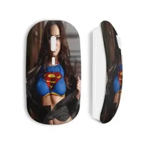 Souris Sans Fil Sexy Girl Megan Fox Superman Maniacase pas cher