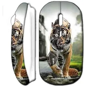 Souris Sans Fil Robot Tigre Blanc (Maniacase) pas cher