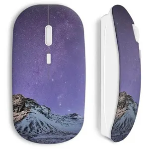 Souris sans Fil Violet sky moutain (Maniacase) pas cher