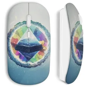 Souris sans fil Pyramide art design (Maniacase) pas cher