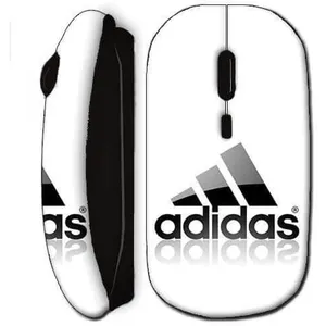 Souris sans fil logo adidas noire (Maniacase) pas cher