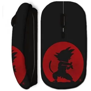 Souris Sans Fil Dragon Ball Goku Noire (Maniacase) pas cher