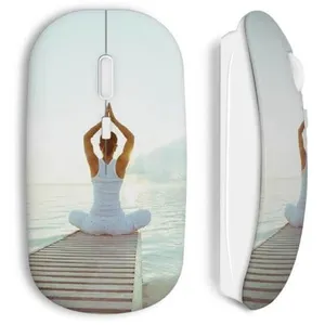 Souris sans fil yoga face à la mer (Maniacase) pas cher