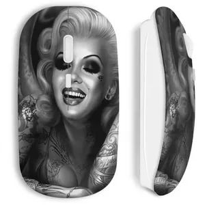 Souris sans Fil marilyn gris (Maniacase) pas cher