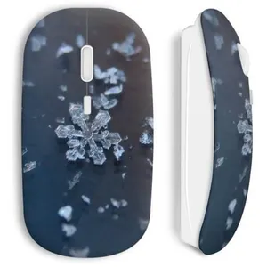 Souris sans fil Bleu Neige (Maniacase)
