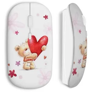 Souris Sans Fil Ourson Coeur Minion (Maniacase) pas cher