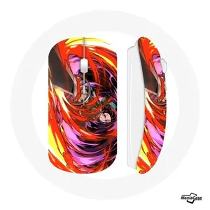 Souris Sans Fil Tanjiro fighting Kimetsu no Yaiba Anime (Maniacase) pas cher