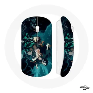 MANIACASE Souris Sans Fil Tanjiro Kamado et Nezuko Kamado Kimetsu no Yaiba Anime pas cher