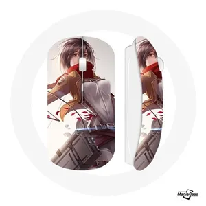 Maniacase Souris Sans Fil Mikasa Ackerman Série Attack on Titan Anime Manga () pas cher