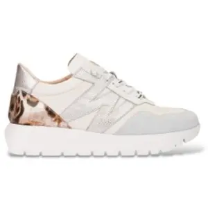 Comparateur de prix : Wonders pour femme. A-24100 Baskets en cuir Odisei Off-white (41), Bla...