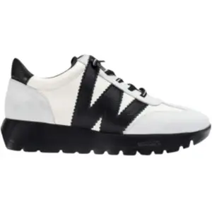 Wonders White Racer Sneaker White 39 pas cher