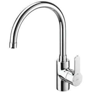 Comparateur de prix : Mitigeur d'évier L20 chromé bec tube mobile ROCA A5A8409C0F