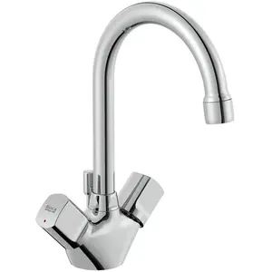 Mélangeur de lavabo brava avec bec tube mobile - roca - a5a368ec0f pas cher