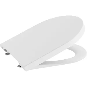 Roca - Inspira Round Abatant Wc compact Silencio Declipsable Blanc Mat... pas cher