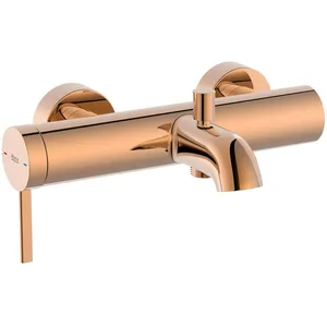 Roca - Ona Mitigeur Bd Mural Inv Auto Rose Gold A5A029Erg0 pas cher