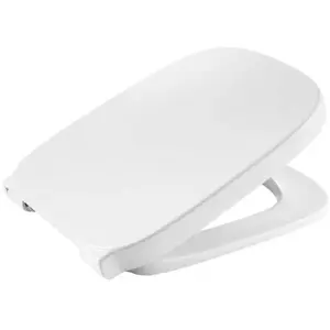 Roca - Abattant wc nf thermodur debba square - Blanc