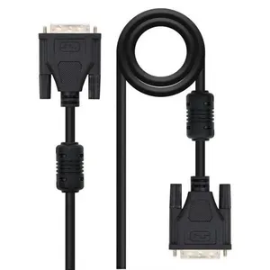 Comparateur de prix : Câble DVI NANOCABLE 10.15.0802 (1,8 m) Noir