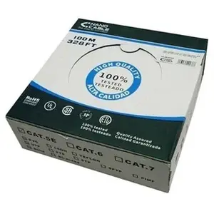 Comparateur de prix : Câble RJ45 Catégorie 6 FTP Rigide NANOCABLE 10.20.0902 100 m