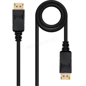 Câble Nanocable DisplayPort Male vers DisplayPort Male 1m - Couleur Noir pas cher