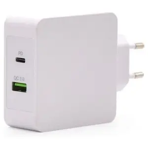 Comparateur de prix : Chargeur mural Tooq Tqwc-2Sc03Wt - 48 W · 2,4 A · USB Type C · USB 3.0