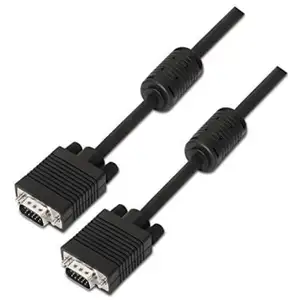 Comparateur de prix : Nanocable 10.15.0101 - Câble SVGA avec ferrite, mâle-mâle, Noir, 1mts