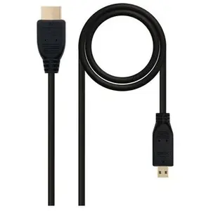 Comparateur de prix : Câble Micro HDMI NANOCABLE 10.15.3502 1,8 m Noir