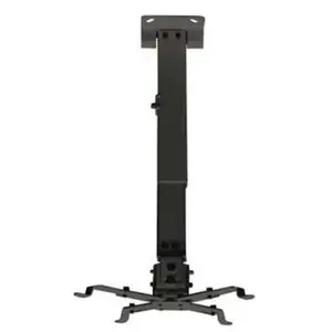 Support de projecteur de plafond inclinable universel noir TooQ pas cher