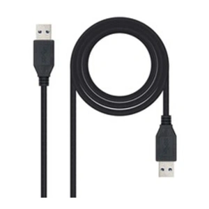 Comparateur de prix : Nanocable Nano Cable 10.01.1001-BK - Câble USB 3.0, mâle-mâle, Noir, 1mts
