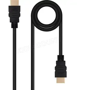 Nanocable Câble HDMI V2.0 4K 60Hz 18Gbps Mâle/Mâle 10m Noir pas cher